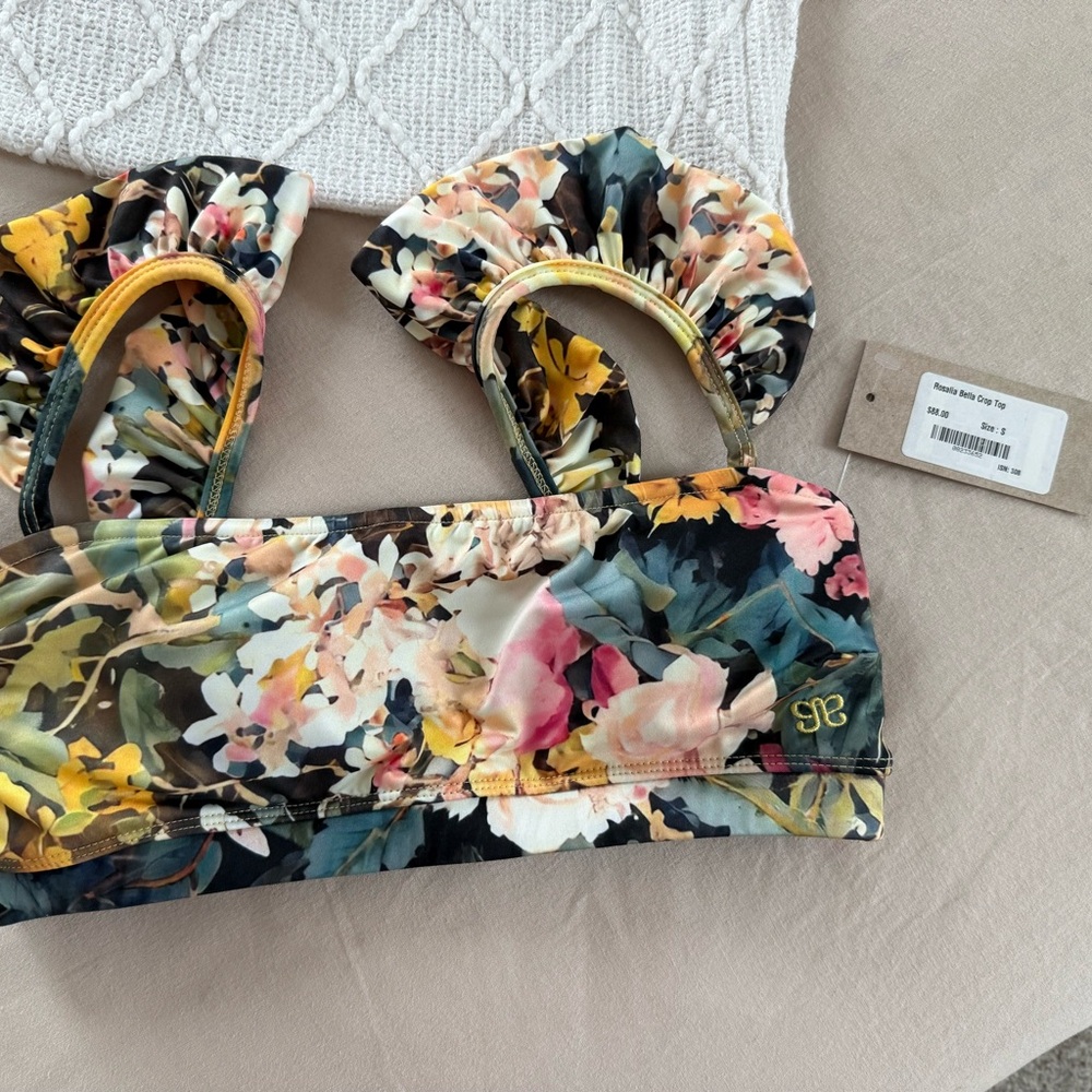 Albion Black and Yellow Bikini Swimwear